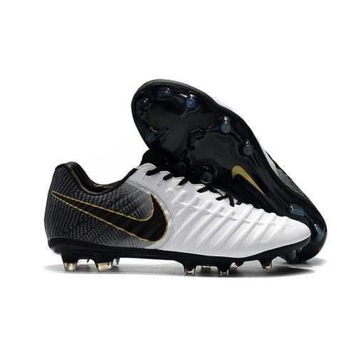 Nike Tiempo Legend 7 Elite FG - Negro Blanco Oro_1.jpg